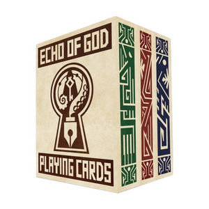 Series Collection Playing Cards Exquisite Cool Patterned Poker Organizer Customized Cthulhu Echo of God Poker Card