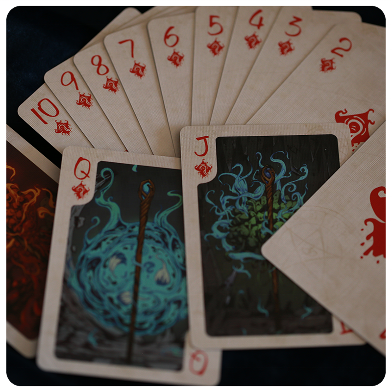 Rare Limited Poker Cards Gift for Men or Women, Great for Board Game Collectible Playing Cards  Cthulhu Poker Cards sample