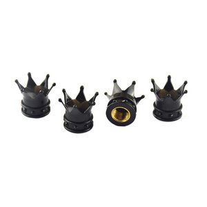 Plastic Crown Car Tire Reifenventilkappen Auto Wheel Stem Air Valve Dust Covers Auto Truck Motorcycle Bike Dustproof Cap