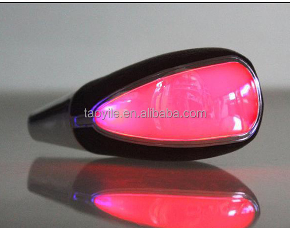 Universal Touch Activated  perilla de cambio de marchas del coche Car LED Light Up Dildo Gear Shift Knob