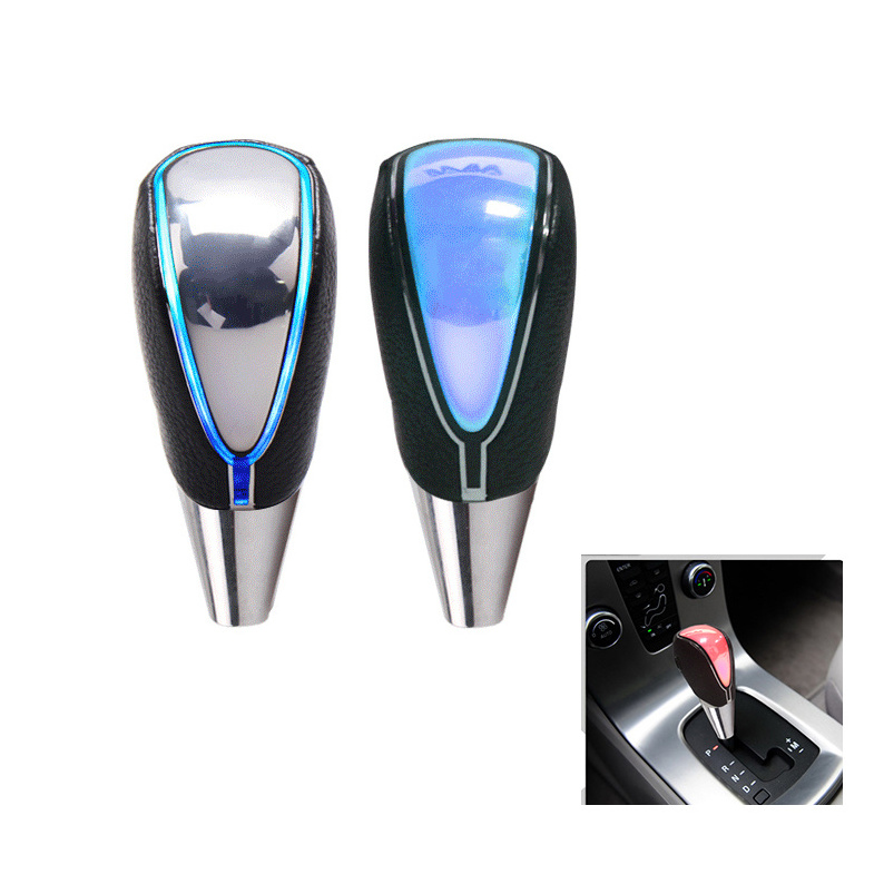 Universal Touch Activated  perilla de cambio de marchas del coche Car LED Light Up Dildo Gear Shift Knob