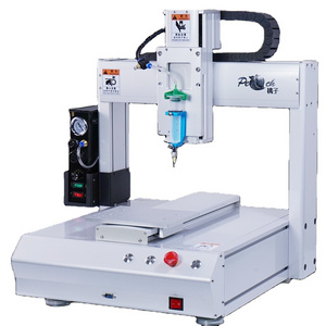 High Precision 3 Axis  Automatic Desktop Needle CNC UV Pu Silicone AB Hot Melt Glue Dispensing Dispenser Machine Robots For PCB