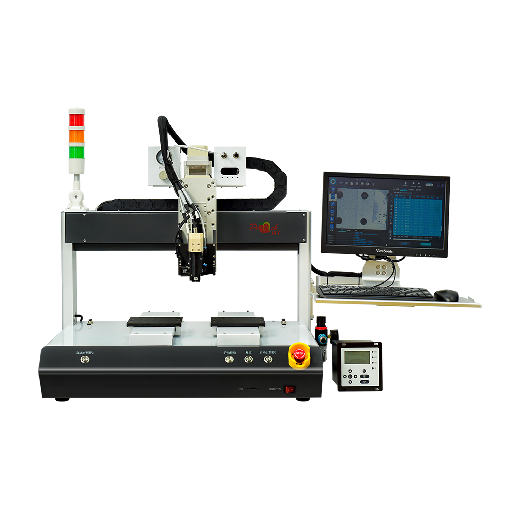 4 Axis Fully Automatic Sheet Metal CCD Vision AB Hot Melt Pcb Glue Dispensing Machine Robot