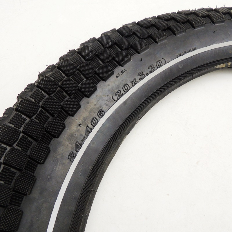 KD 20*3.3 84-406 20 INCH Durable Fat Bike Tire with Reflective Strip E Bicycle Tires