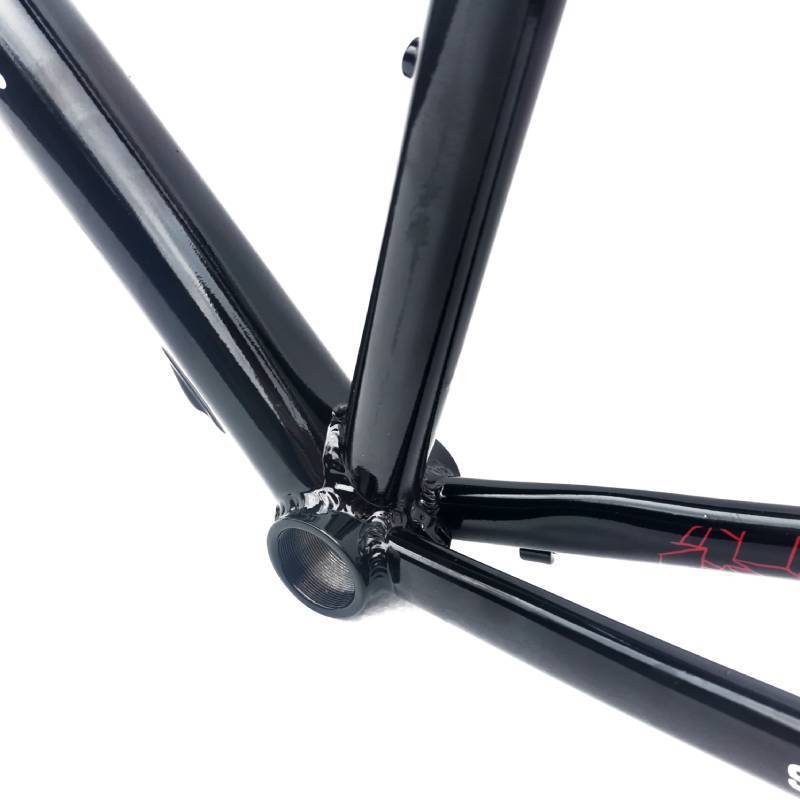 Large size Road Bike Frame High Quality 700c aluminium alloy Frame Super Light Inner Carble 54 56cm Bicycle Frame with Fork part