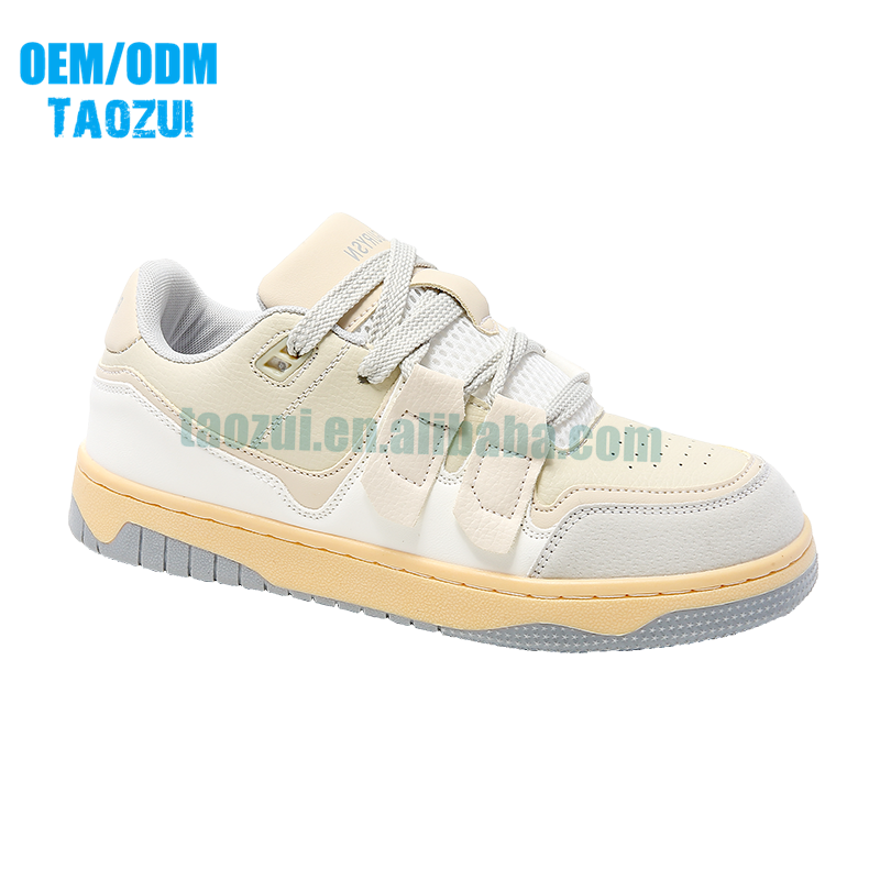 OEM  classic color EVA outsole men's low top shoes summer design custom sneakers with logo Creative comfort custom fashion shoes