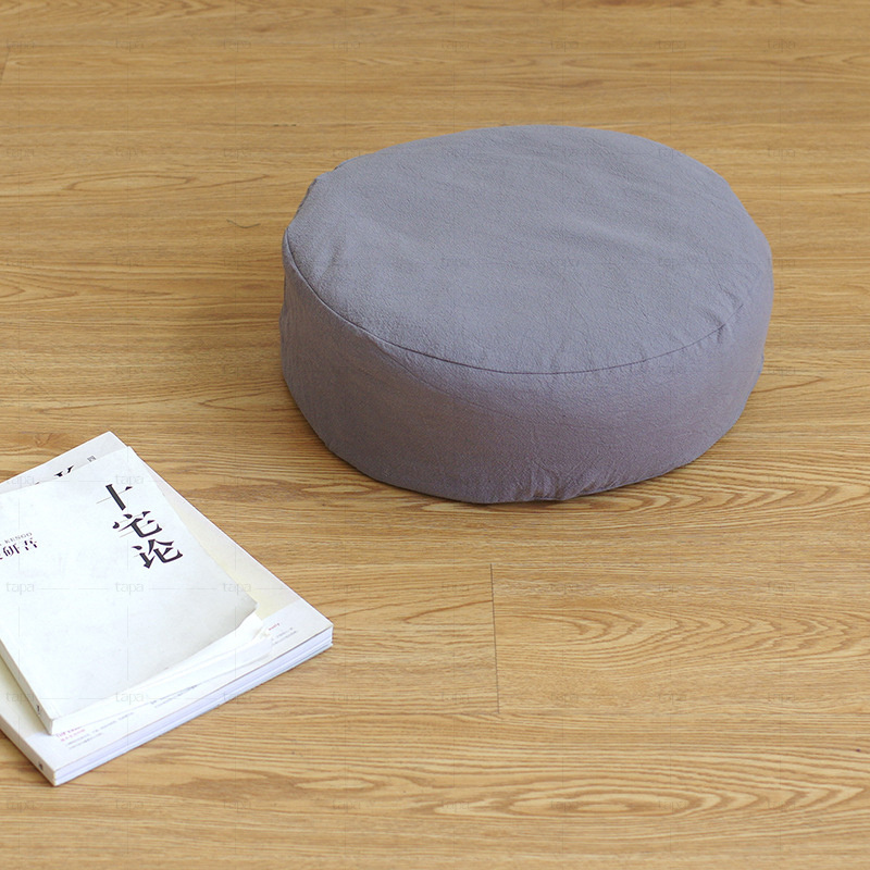 Wholesale Zafu Meditation Cushions Organic Natural Buckwheat Seat Yoga Meditation Accessories