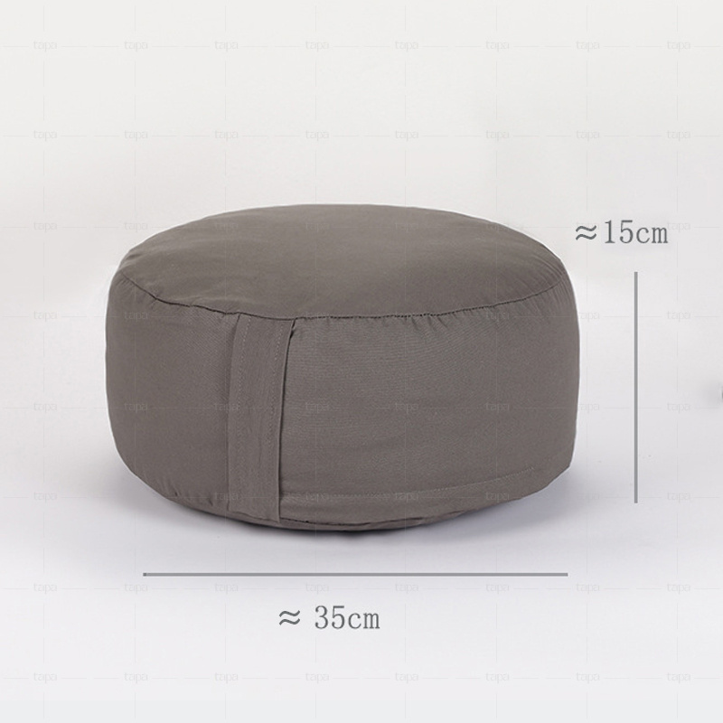 Wholesale Zafu Meditation Cushions Organic Natural Buckwheat Seat Yoga Meditation Accessories