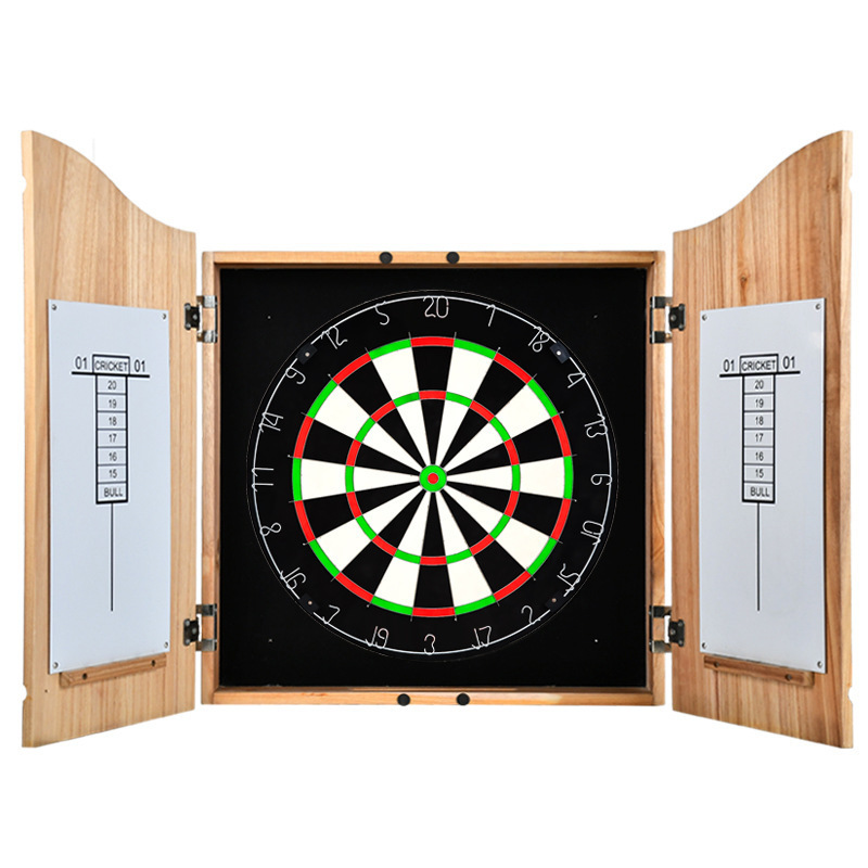 TAPSPORTS wholesale wood Dartboard and Cabinet Set with Darts