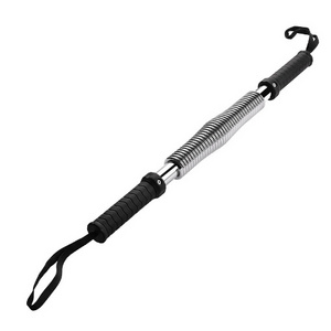 Electroplating spring arm force bar chest expansion arm force exercise arm muscle exercise grip force bar fitness equipment