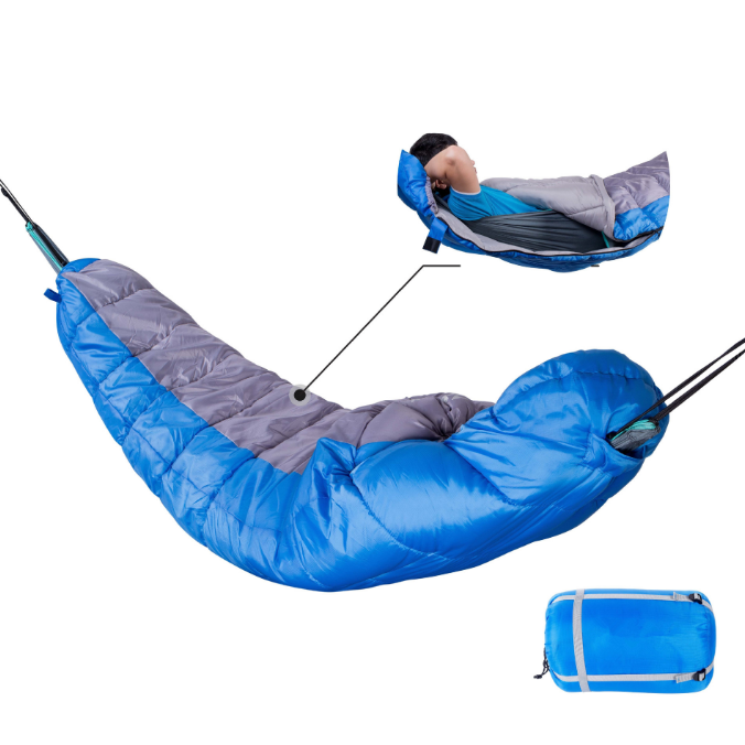 Hot Sale Warm Waterproof Camping Sleeping Bag New Design Sleeping Bag Hammock Mummypod Outdoor Hammock