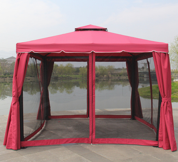 online store hot sale Outdoor High Quality Garden gazebos Modern Party Outdoor tents BBQ Hardtop Gazebo Tent Aluminium canopy