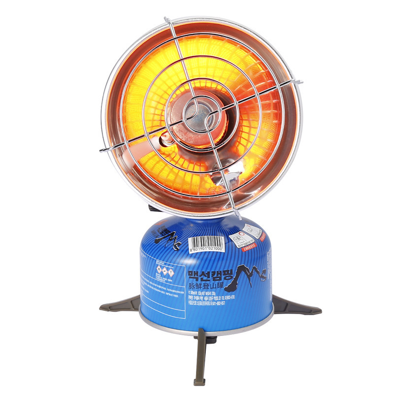 Mini electronic ignition outdoor camping gas gas heater small sun camping fishing portable heating stove