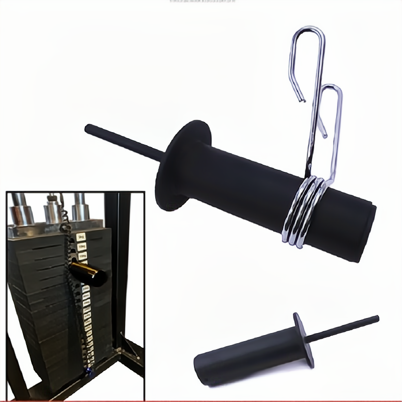 Home Gym Steel Rack with Foam Extender Replacement Barbell Loading Pin Adding Weight Fitness Equipment Weight Gain Gym Stack Pin