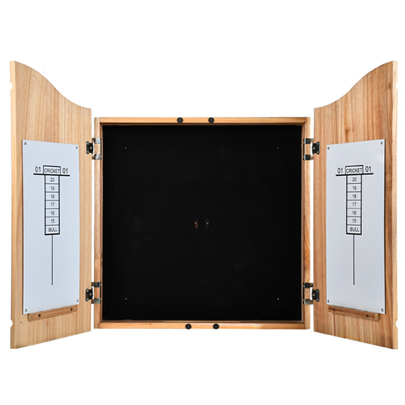 TAPSPORTS wholesale indoor wood Dartboard and Cabinet Set with Darts