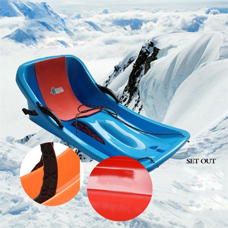 2022 New Trend Sport trending toys plastic cool snow / grass sand sliding sled with multiple colors to choose