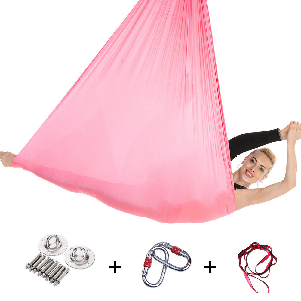 Antigravity yoga hammock aerial yoga hammock elastic broadening commercial standard high quality high-strength material