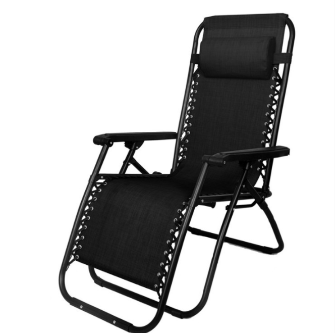 High quality steel frame sea folding beach deck chair