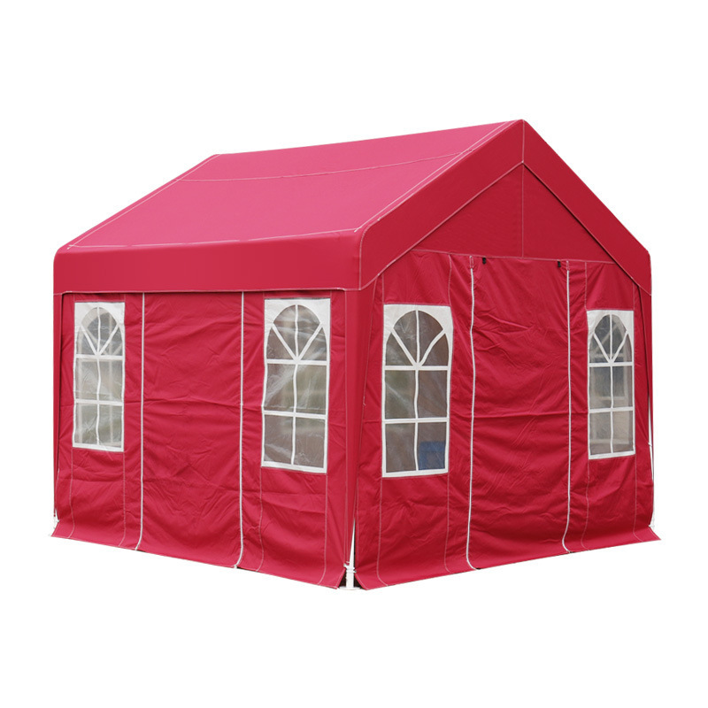 Canopy Tent Enclosed Instant Gazebo Shelter with Sidewalls and Mesh Window Waterproof