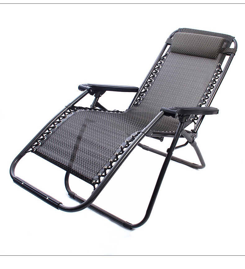 best-selling outdoor camping beach chair office lunch break chair zero gravity folding garden balcony lounge chair