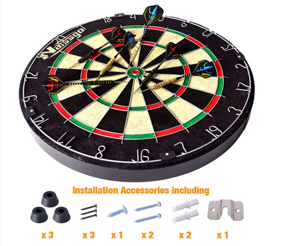 Professional competition type round net dart board gill net dart board advanced African Brazilian sisal dart board