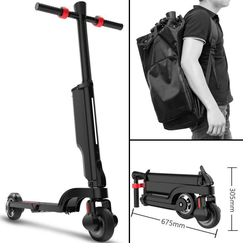 Electric scooter foldable adult mini lithium battery balance car shared scooter battery car for sale