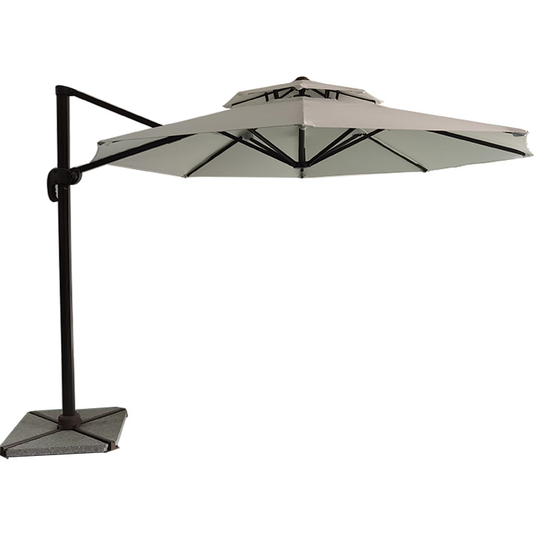 Iron Hanging Cantilever Patio Umbrellas Market Banana Beach Umbrella Garden Outdoor Parasol Cheap Sun Patio Umbrella