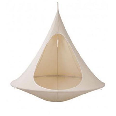 2024 wholesale modern outdoor furniture Garden Air Hanging conical portable Nylon hammock single double high quality