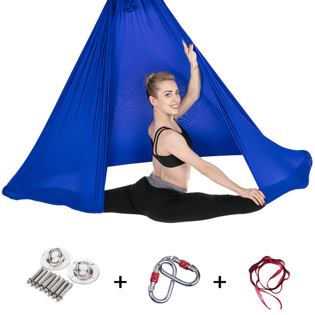 Antigravity yoga hammock aerial yoga hammock elastic broadening commercial standard high quality high-strength material