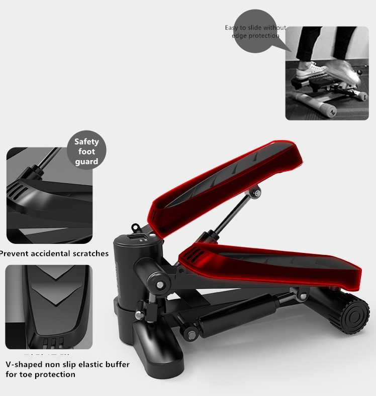 New mini swing twist fitness stepper with rope walking Aerobic machine for home