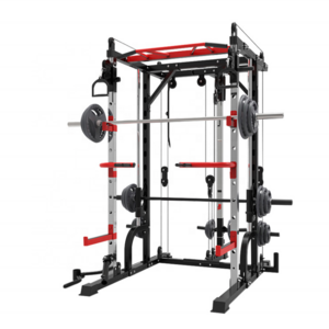 Gym Fitness Equipment Cheap J009 functional trainer smith squat racK machine for sale