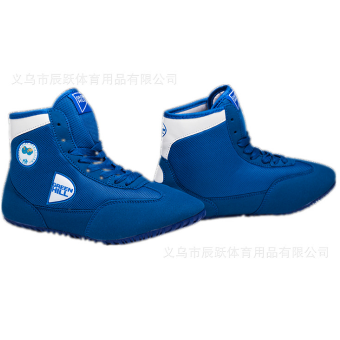 Customize Breathable Mesh Men Boxing Shoes Wholesale New Style High Quality Professional Women Wrestling Boxing Shoes