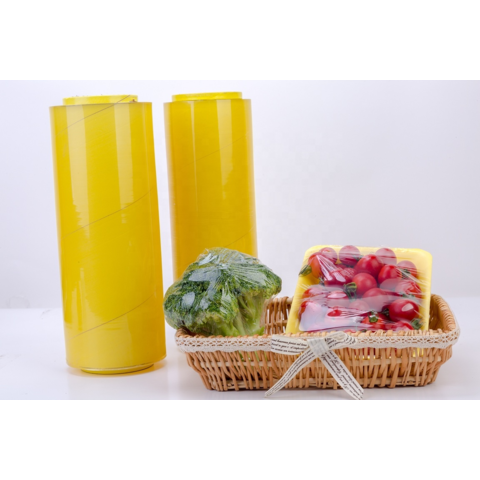 printer roll film packaging wrapping sealing plastic pvc raw material food wrap film  jumbo roll