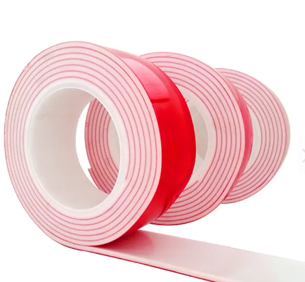 factory supply newest white and colored super glue pre cut double sided foam mounting tape