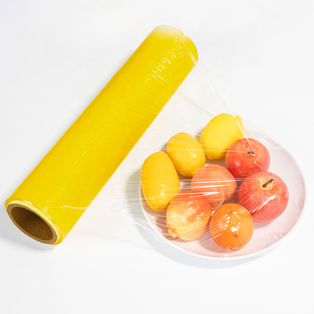 printer roll film packaging wrapping sealing plastic pvc raw material food wrap film  jumbo roll