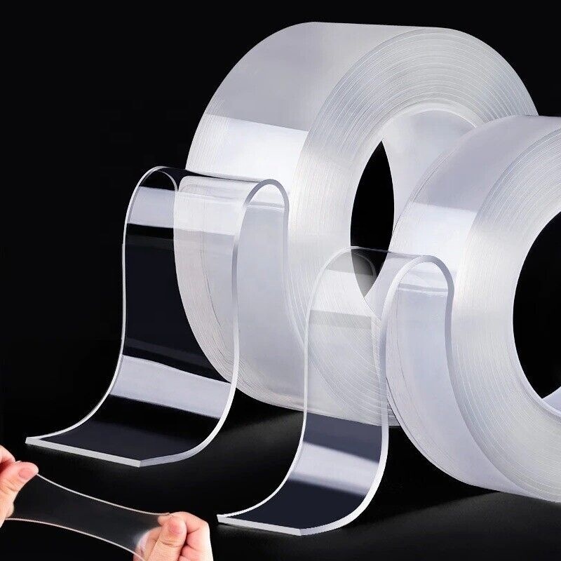 Good Price 1M Clear Adhesive Double Sided Nano Transparent Roll Waterproof PU Wall Nano Tape Nano Double Sided Tape