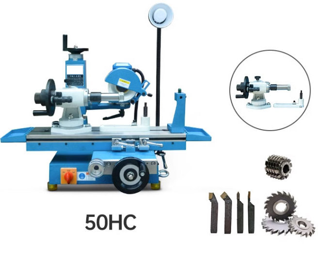 TR-600F universal tool cutter grinder with 50HC for Grinding hobbing milling cutters and lathe turning tools