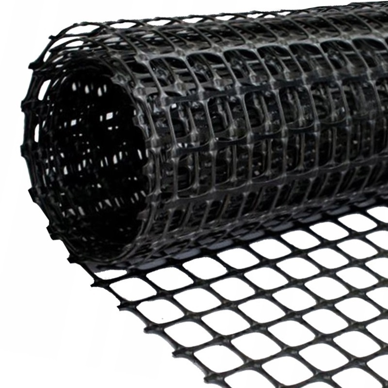 TAPS BX1100 BX1200 Geogrid Producer Polypropylene PP Extruded Biaxial Geogrid for Road Railway Retaining Wall