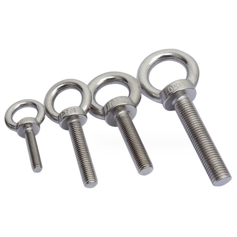 High Quality Lifting Eye Bolt With Nut Din580 582 Stainless Steel Eyebolt Sus304 316 M3 M100