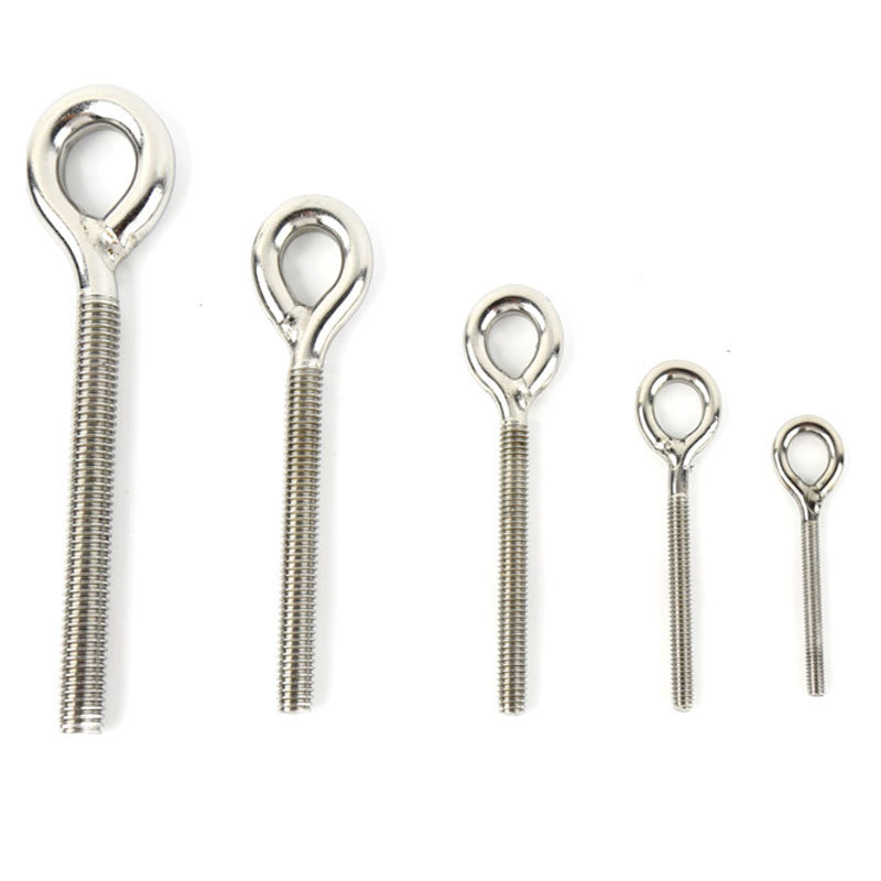 High Quality Lifting Eye Bolt With Nut Din580 582 Stainless Steel Eyebolt Sus304 316 M3 M100