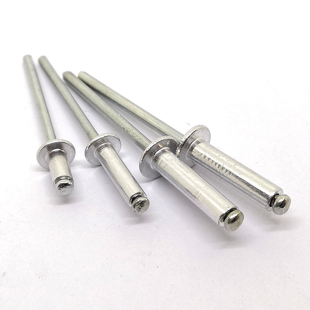 High Quality 1000/box Stainless Steel Rivet Diameter 3.2mm 4.8mm 6mm 6.4mm Pop Blind Rivets Domed Head Open Blind Rivet