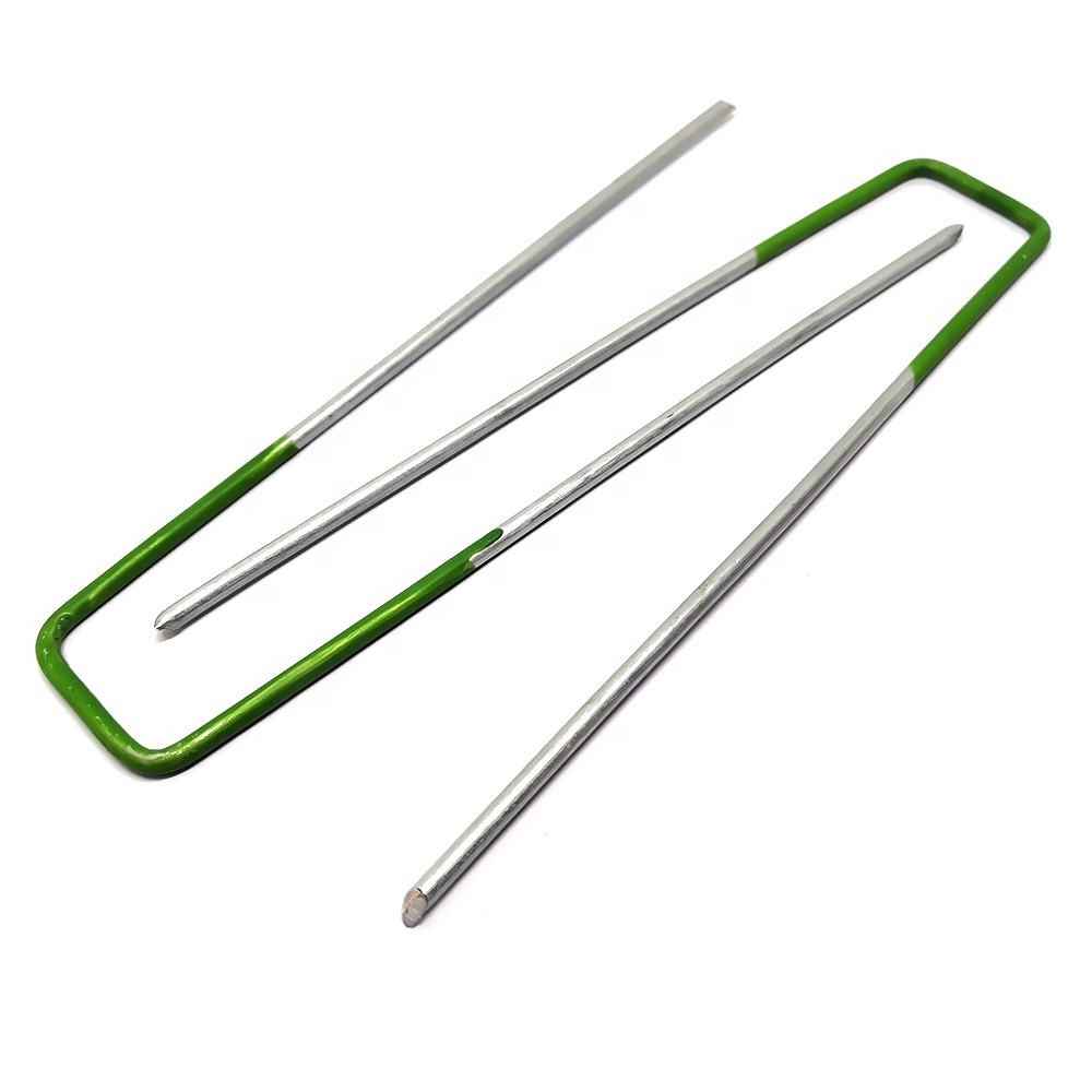 Artifikal Grass Sod Staple Stake Fence Staple Lawn U Type Turf Nail