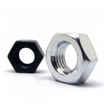 High Strength Black Galvanized M3 M6 M8 M10 Unf Unc Inch Grade 8.8 4.8 10.9 Stainless Carbon Steel Self Locking Hex Thin Nut