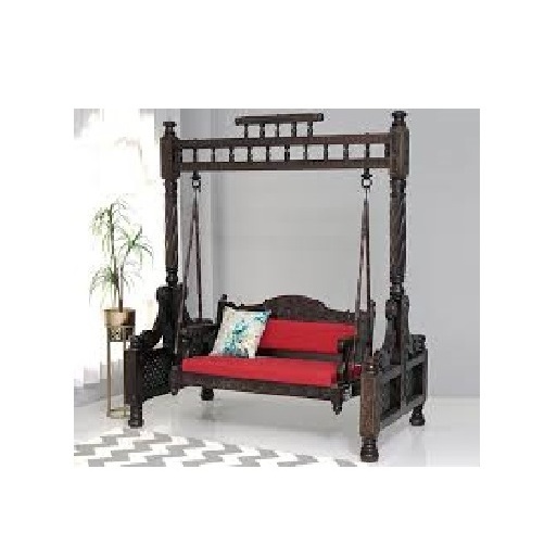 Teak Wood Maharaja Swing For Home Decor Best Teak Wood Carved Home Swing for Home Decoration