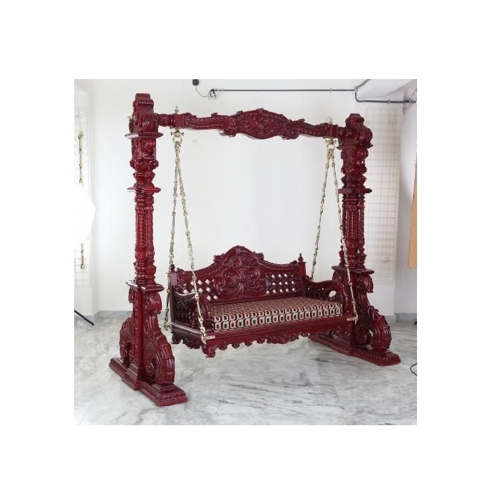 Wooden Carved Wedding Swing Indian Wedding Antique Wooden Swing Different Style Wedding Swings Manufacturers