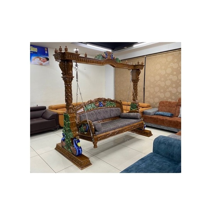 Traditional Indian Wedding Wooden Carved Swing Different Style Wedding Swings Manufacturers Beautiful Wedding Wooden Swing