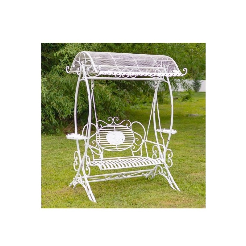 Iron 2 Seater Swing Jhula for Adult Indoor Metal Swing for Adult for Home & Garden Porch Balcony 2 Seater