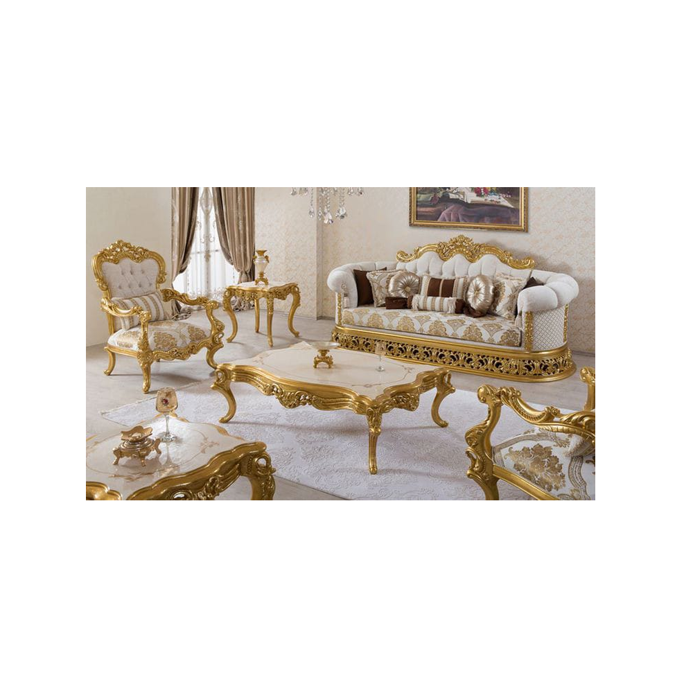 Affordable Prices  Hand Carved Sofa Set with Top Grade Material Made Sofa Set For Living Room Uses By Indian Exporters