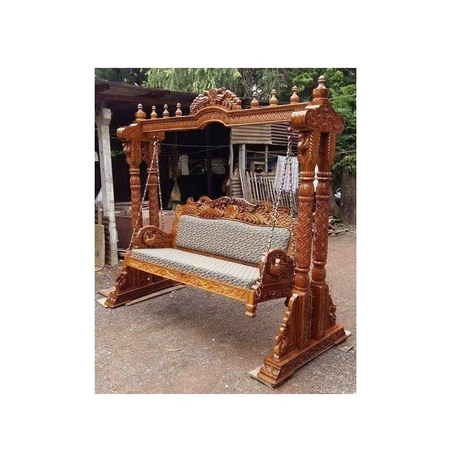 High Quality Wooden Wholesale patio swing outdoor garden patio swing wooden customized modern furniture