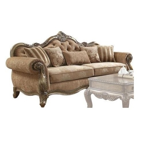 customized Luxury Sofa Set Carving Frame Royal Furniture Couch Fabric Sofa for home living room furniture